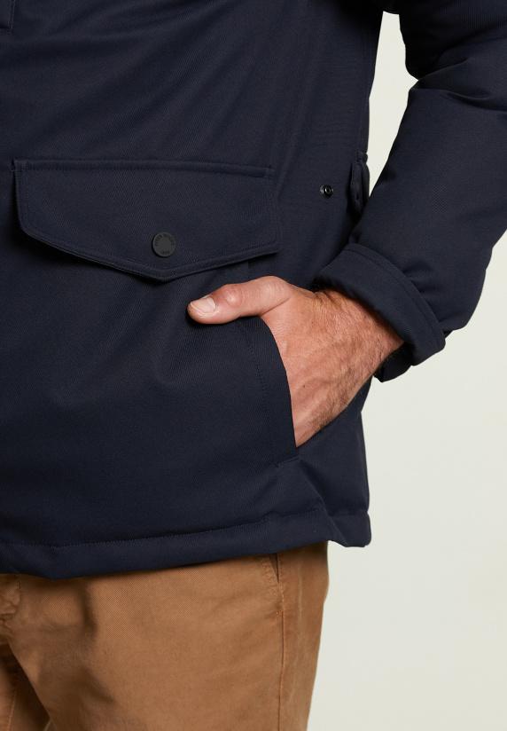 River Woods Klassieke Jas 2 Zakken Oxy Navy