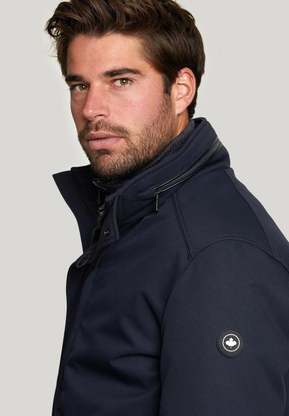 River Woods Klassieke Jas 2 Zakken Oxy Navy