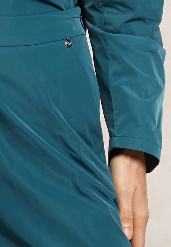 River Woods Lange Wijde Taffeta Broek Groen