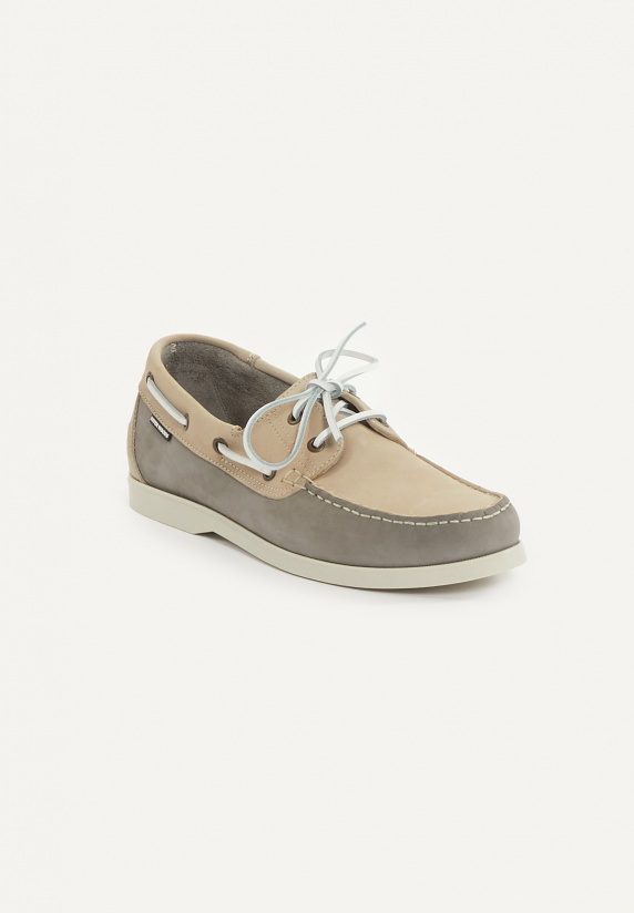River Woods Lederen Bootschoenen Met Veters Beige