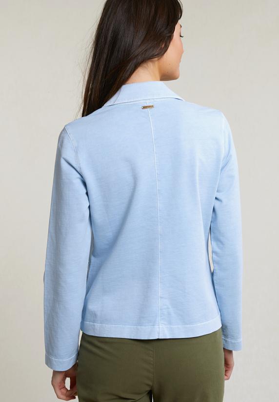 River Woods Lichtblauwe Sportieve Blazer 2 Zakken