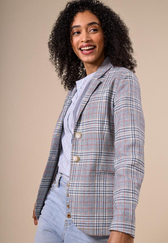 river woods Losse blazer in Blauw