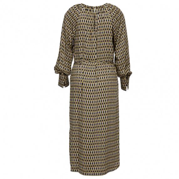 River Woods Loszittende Jurk In Viscose In Bruin