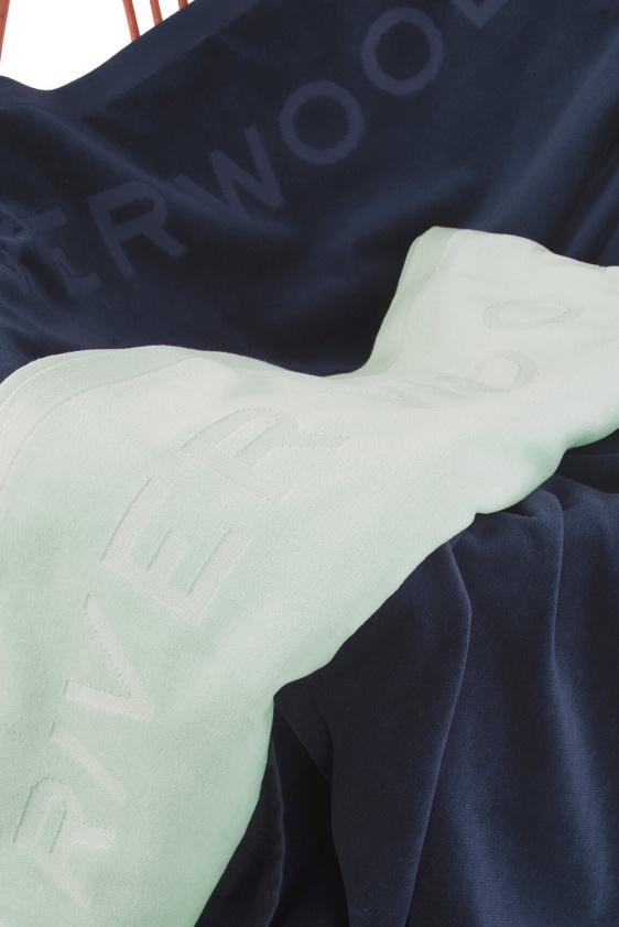 River Woods Maxi Badlaken In Blauw