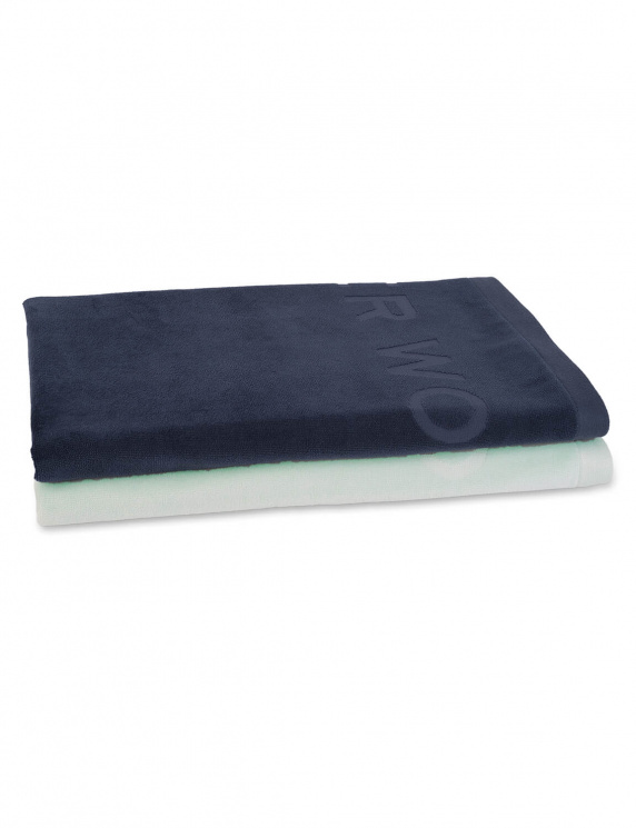 River Woods Maxi Badlaken In Blauw