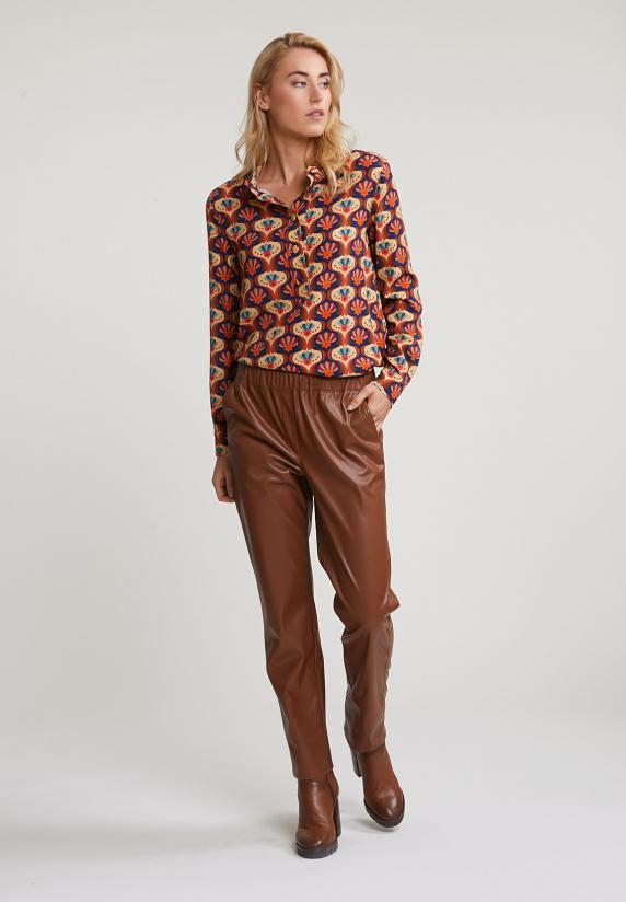 River Woods Multi Fantasie Blouse Lange Mouwen