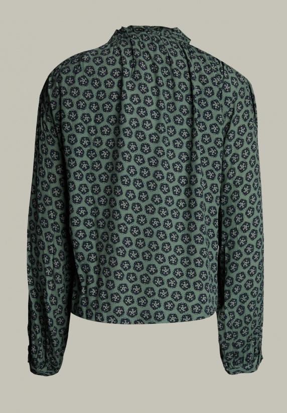 River Woods Multi Fantasie Blouse Pofmouwen