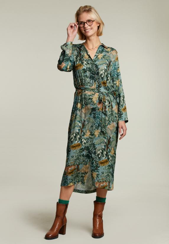 River Woods Multi Fantasiejurk Met Knopen