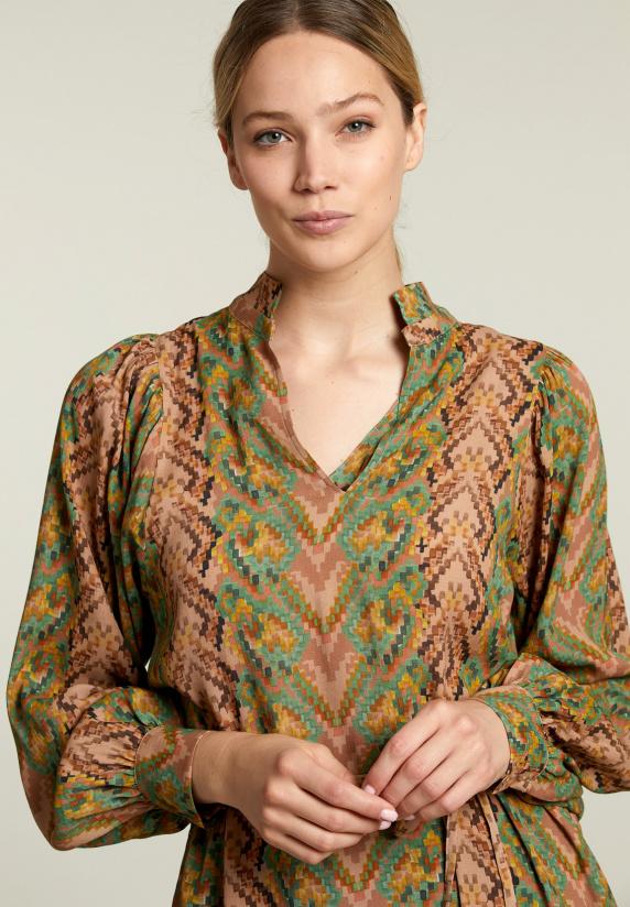 River Woods Multi Fantasiejurk V-hals