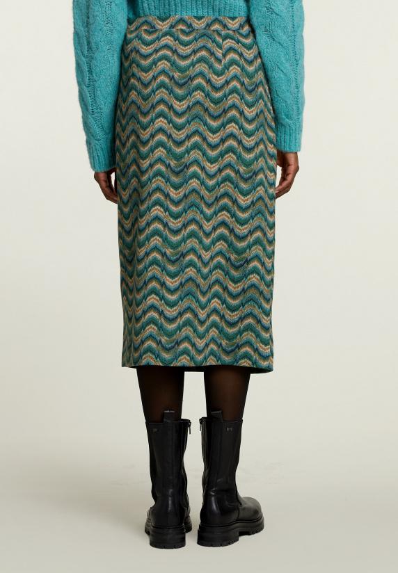 River Woods Multi Jacquard Midirok