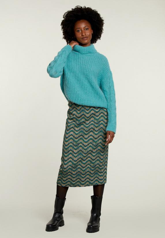 River Woods Multi Jacquard Midirok