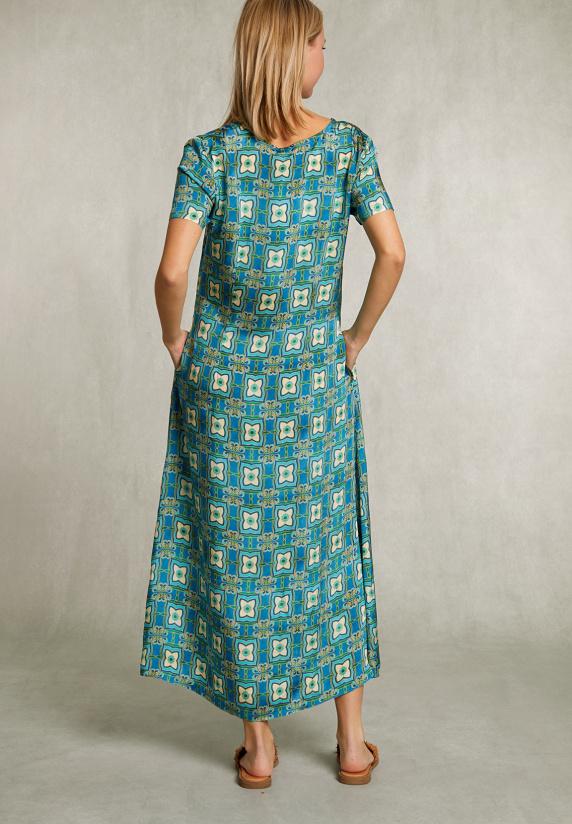 River Woods Multi Lange Rechte Fantasiejurk