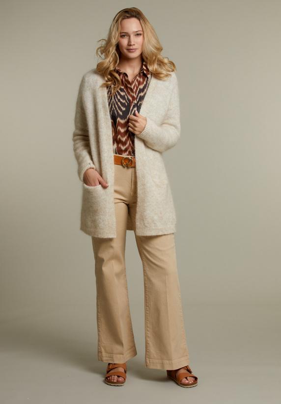 River Woods Multicolor Blouse Met Pofmouwen