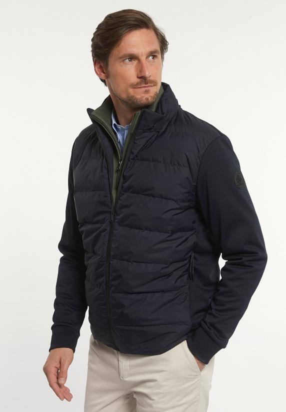 River Woods Neopreen Gewatteerde Jas Met Kap Navy