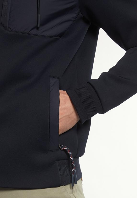 River Woods Neopreen Jas Met Kap Borstzak Navy