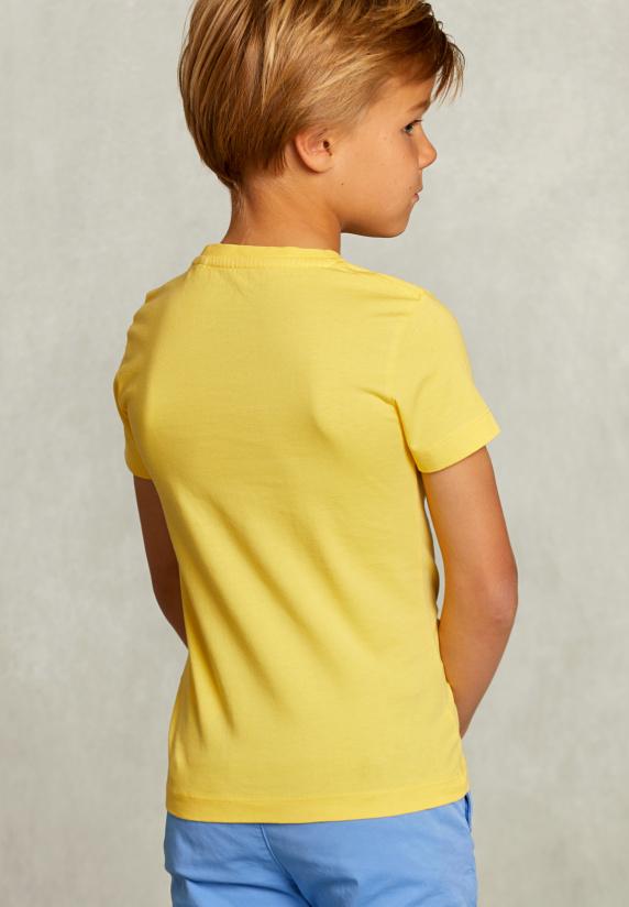 River Woods Normal Fit Basic T-shirt Butterfly