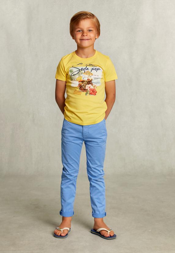 River Woods Normal Fit Basic T-shirt Butterfly