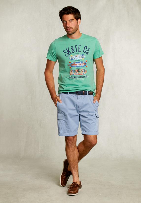 River Woods Normal Fit Basic T-shirt Citrus Mix