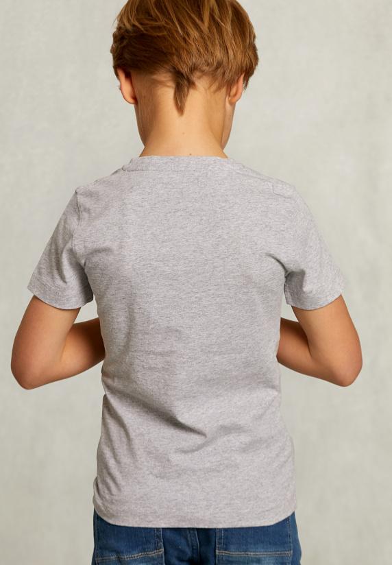 River Woods Normal Fit Basic T-shirt Dk Oyster Mix