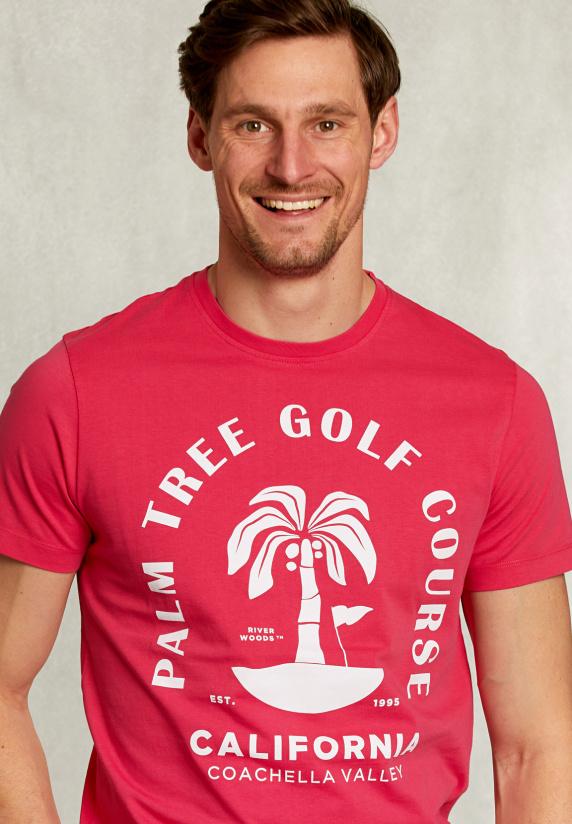 River Woods Normal Fit Basic T-shirt Flirt