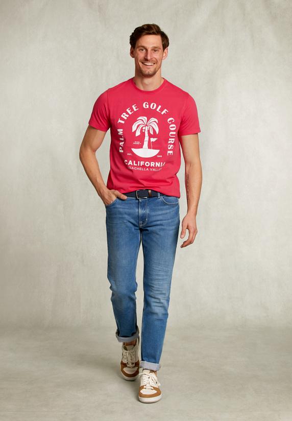 River Woods Normal Fit Basic T-shirt Flirt