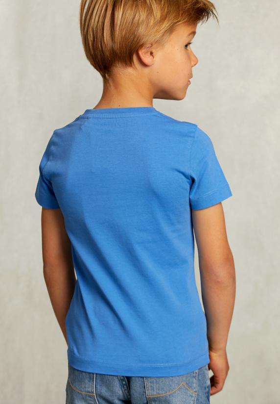 River Woods Normal Fit Basic T-shirt Ocean