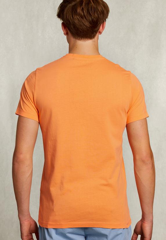 River Woods Normal Fit Basic T-shirt Sunrise