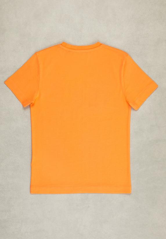 River Woods Normal Fit Basic T-shirt Sunrise