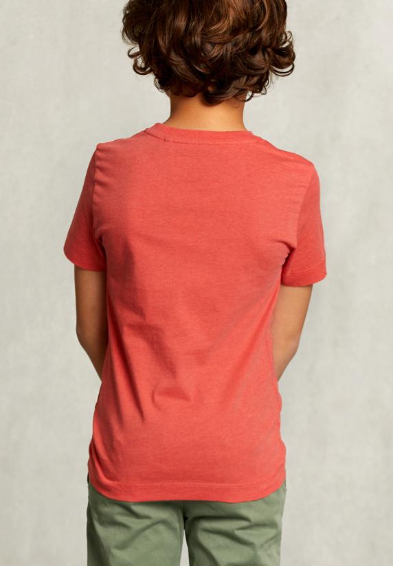 River Woods Normal Fit T-shirt Dark Cosmopolitan