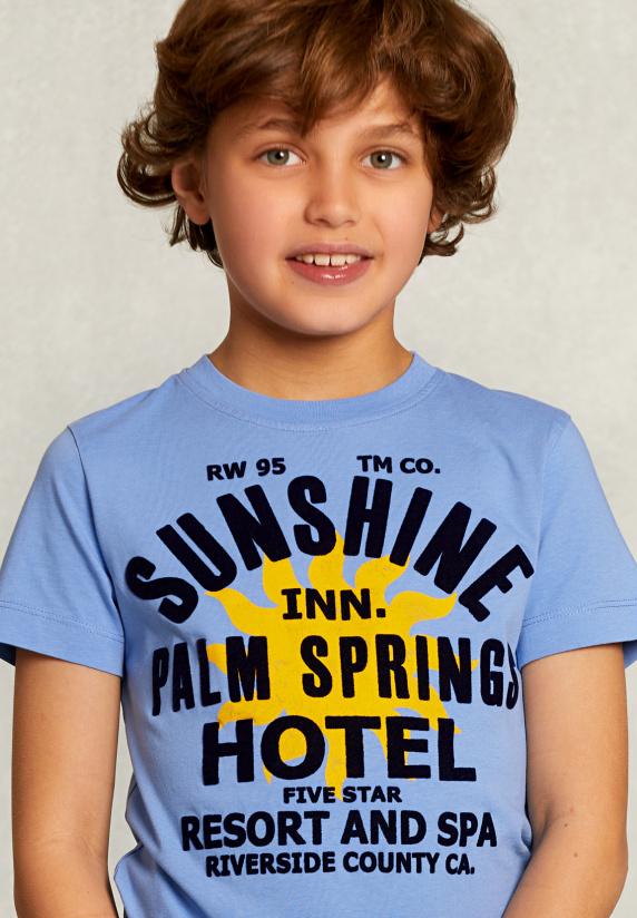 River Woods Normal Fit T-shirt Nile