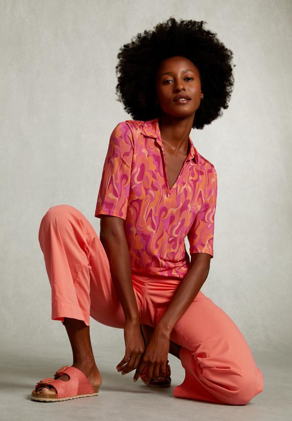 River Woods Oranje Basic Broek