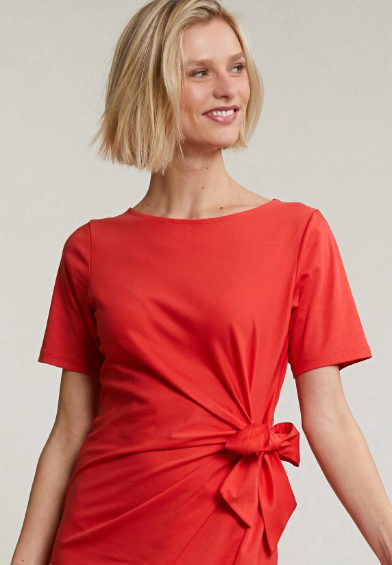 River Woods Oranje Jerseyjurk Korte Mouwen