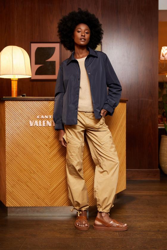 River Woods Overhemd Jasje Navy