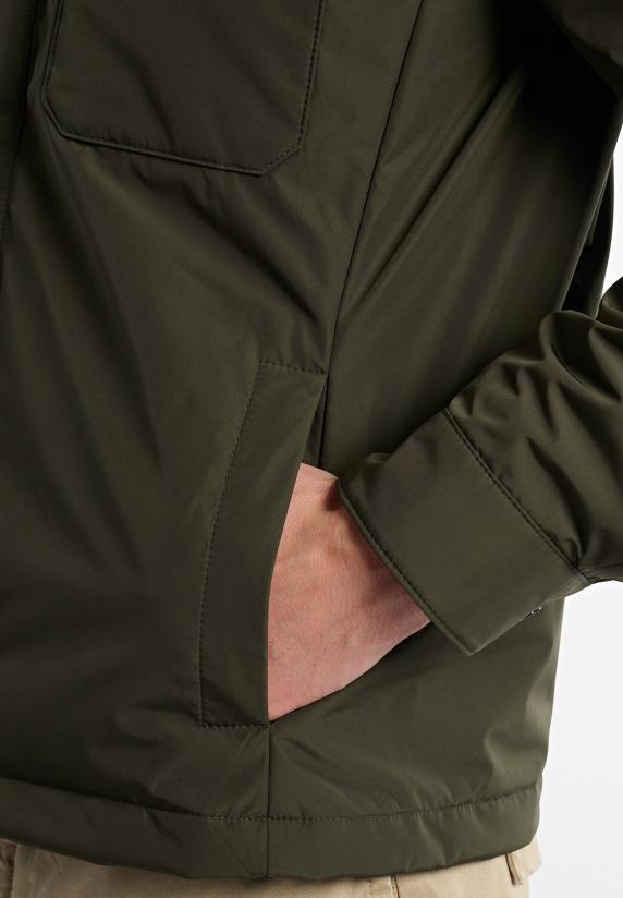 River Woods Overshirt Jasje Opgestikte Zakken Kaki