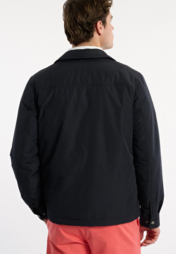 River Woods Overshirt Jasje Opgestikte Zakken Navy