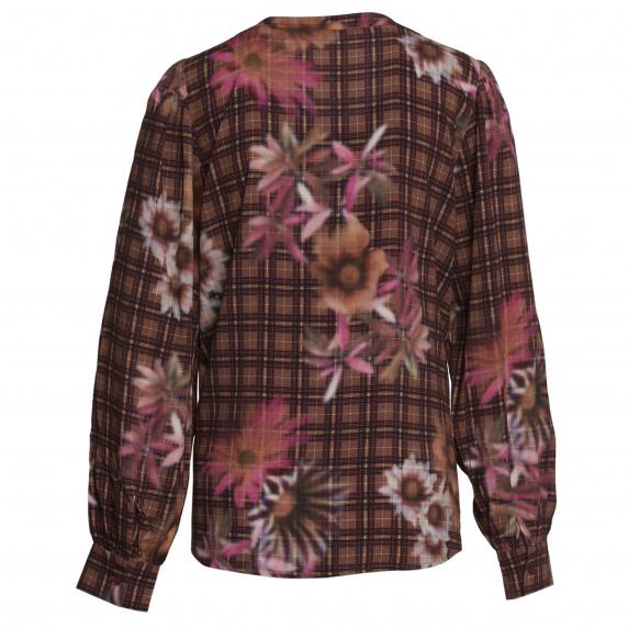 River Woods Oversized Slipoverblouse In Bruin