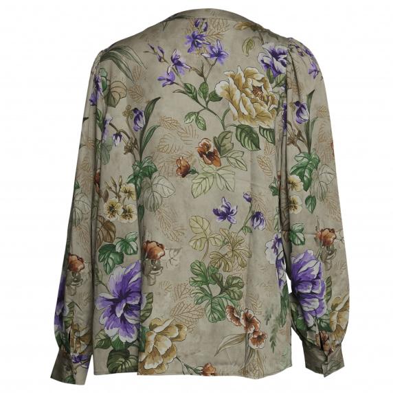 River Woods Oversized Slipoverblouse In Multi