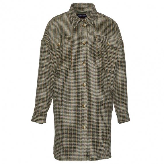 river woods Pied-de-poule hemdjas in groen