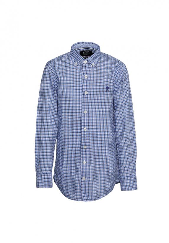 River Woods Princeton Shirt In Blauw