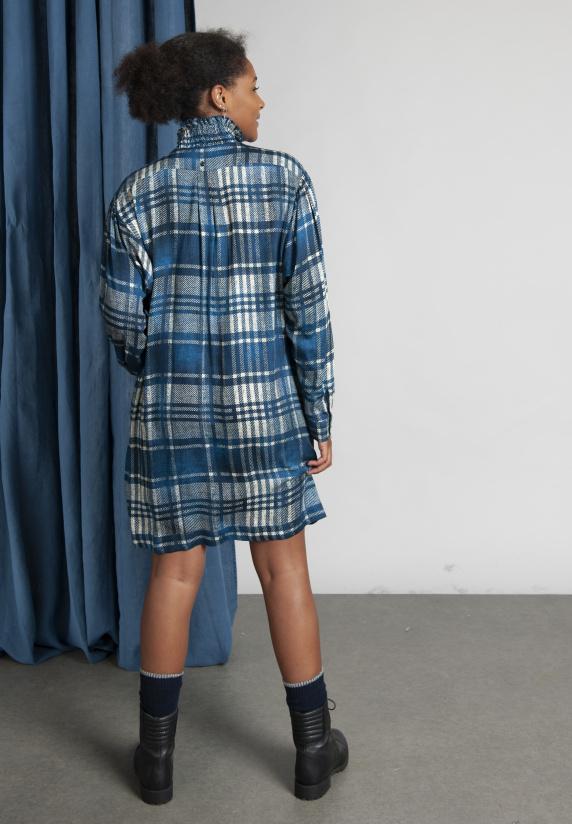 river woods Rechte jurk in viscose in multi