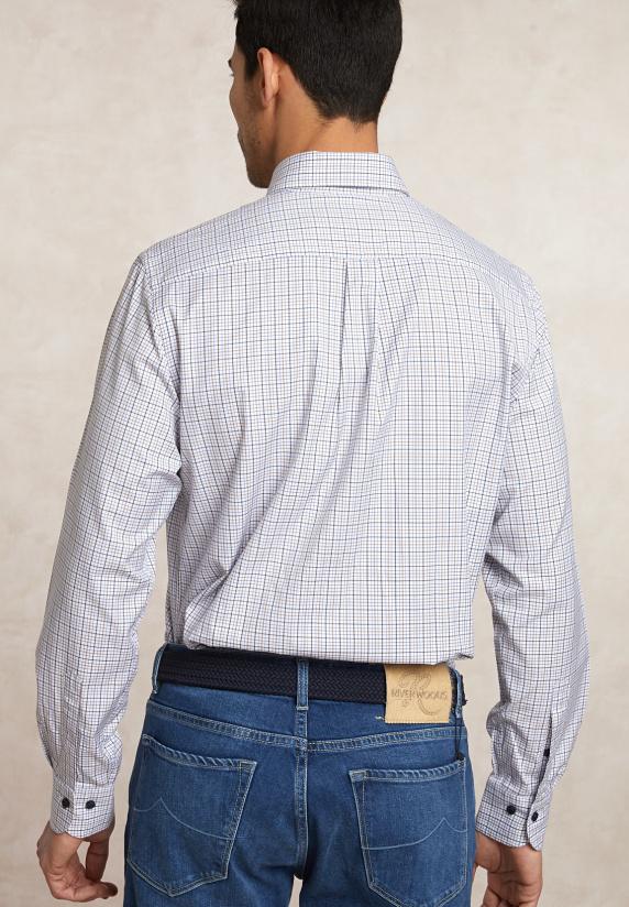 River Woods Regular Fit Geruit Hemd Multi