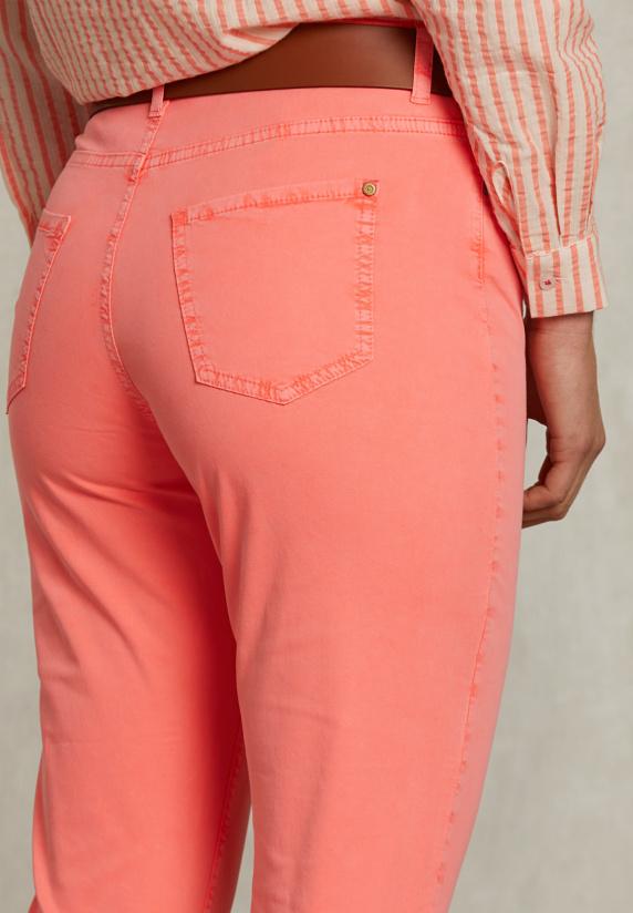 River Woods Roze Cropped Flare Broek