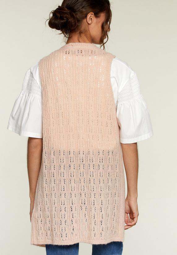 River Woods Roze Gilet Zonder Mouwen