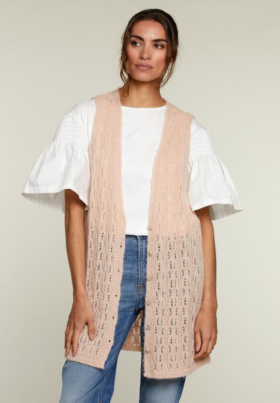 river woods Roze gilet zonder mouwen