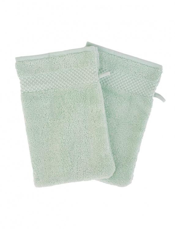 river woods Set van twee washandjes in groen river woods Set van twee washandjes in groen