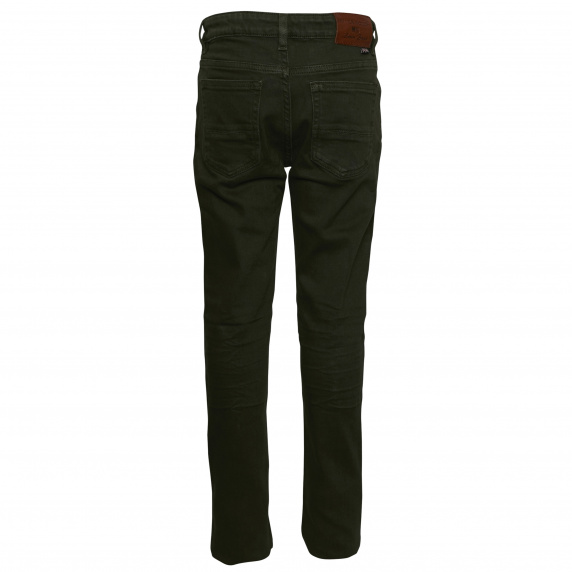 River Woods Slim Fit 5-pocketbroek In Groen