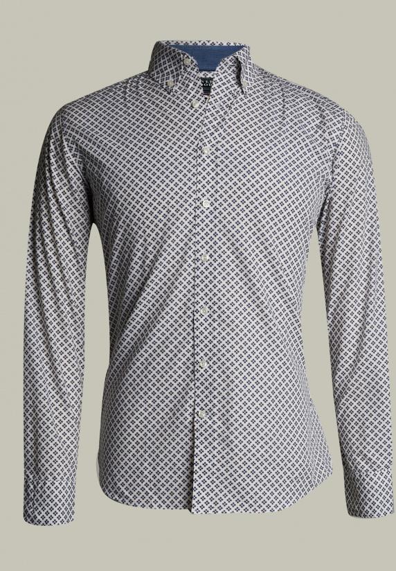 River Woods Slim Fit Fantasie Hemd Multi