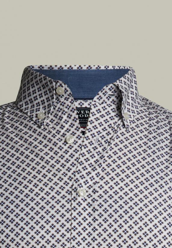 River Woods Slim Fit Fantasie Hemd Multi