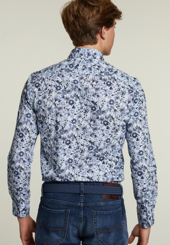 River Woods Slim Fit Fantasiehemd Multi