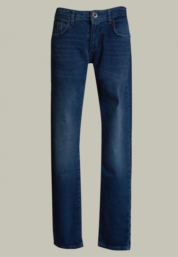 river woods Slim fit jeans 5-zakken stone